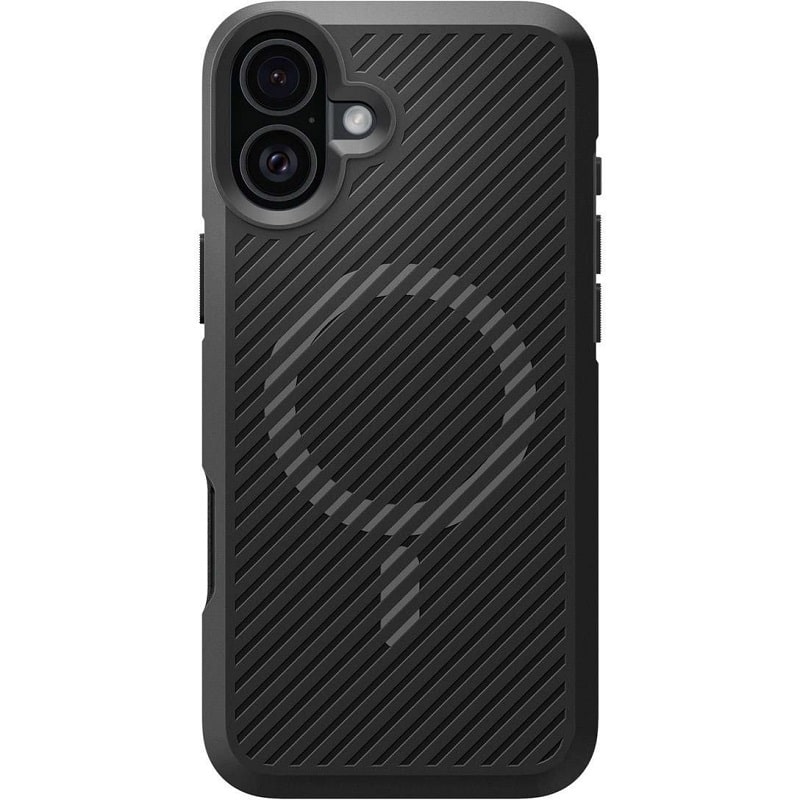 Чехол Spigen для iPhone 16, Core Armor MagFit, Matte Black (ACS08221) Чехол Spigen для iPhone 16, Core Armor MagFit, Matte Black (ACS08221)