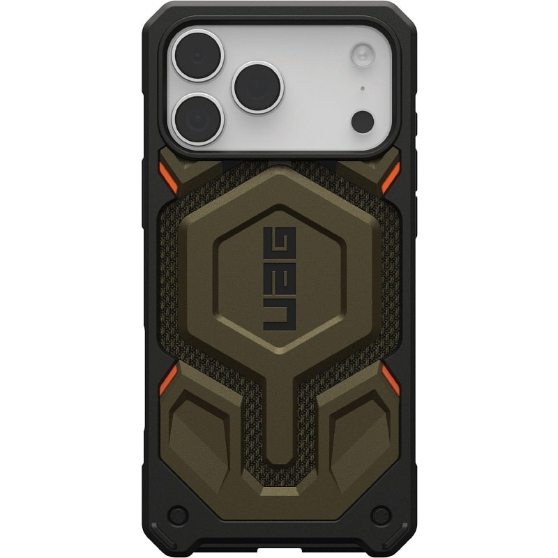 Чехол UAG для iPhone 17 Pro Max Monarch Pro MagSafe Kevlar Element Green (11451411397B)