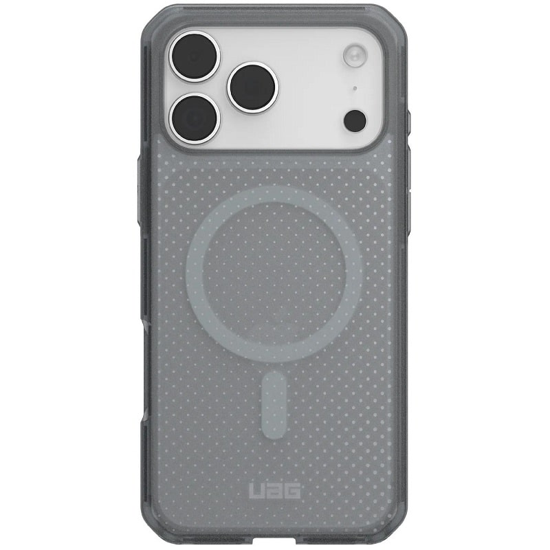 Чехол UAG для iPhone 17 Pro Max Dot MagSafe Ash (114537113131)