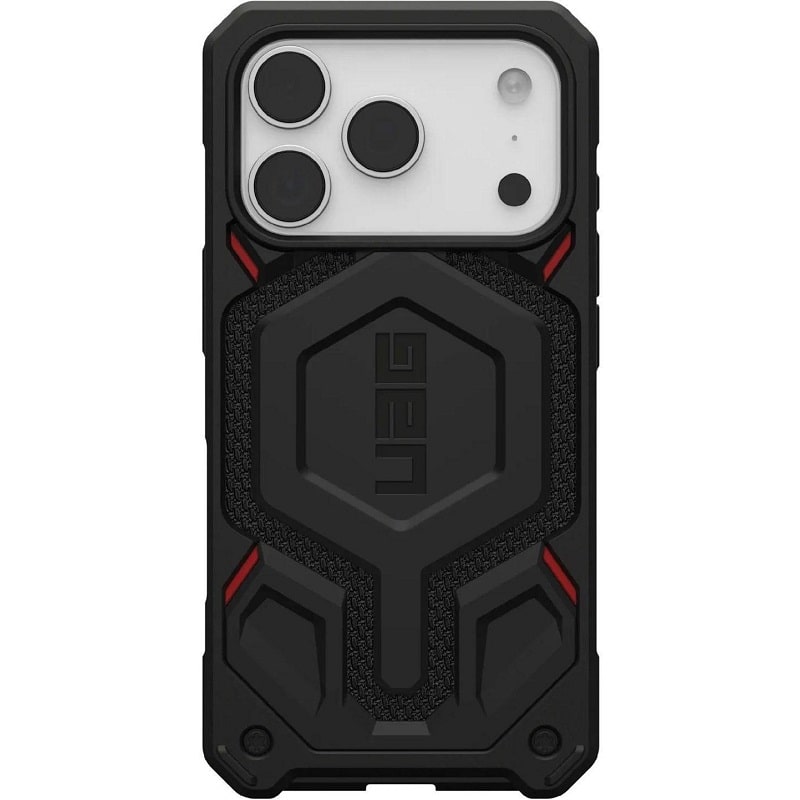 Чохол UAG для iPhone 17 Pro Monarch Pro MagSafe Kevlar Black (114513113940)
