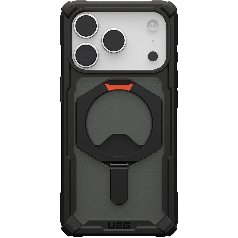 Чехол UAG для iPhone 17 Pro Plasma XTE MagSafe Black/Pop Orange (114527114097)