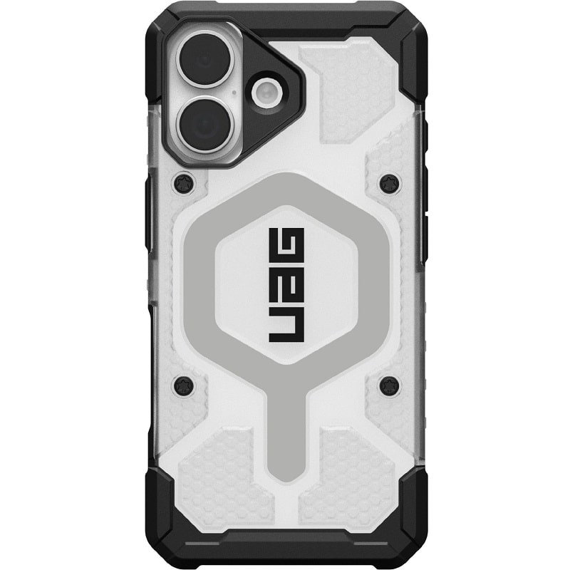 Чохол UAG для iPhone 17 Pathfinder Clear MagSafe Ice/Silver (114553114333)