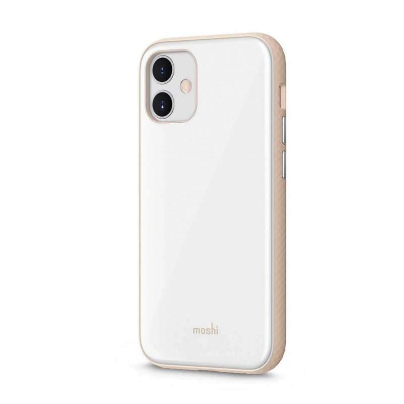Чехол Moshi iGlaze Slim Hardshell Case Pearl White for iPhone 12 mini (99MO113106)