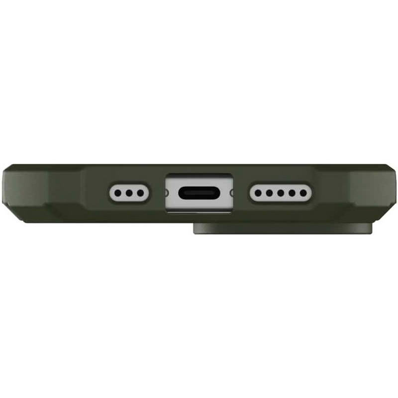 Чохол UAG для Apple iPhone 15 Essential Armor Magsafe, Olive Drab (114288117272) - фото 1