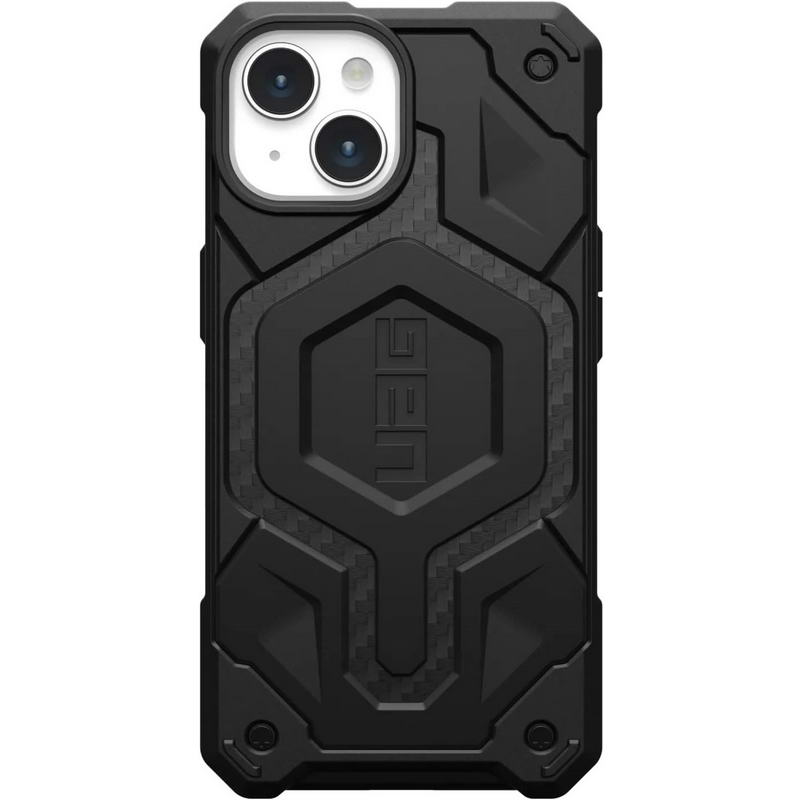 Чехол UAG для Apple iPhone 15 Monarch Pro Magsafe, Carbon Fiber (114219114242)