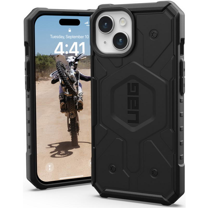Чохол UAG для Apple iPhone 15 Pathfinder Magsafe, Black (114291114040) - фото 3