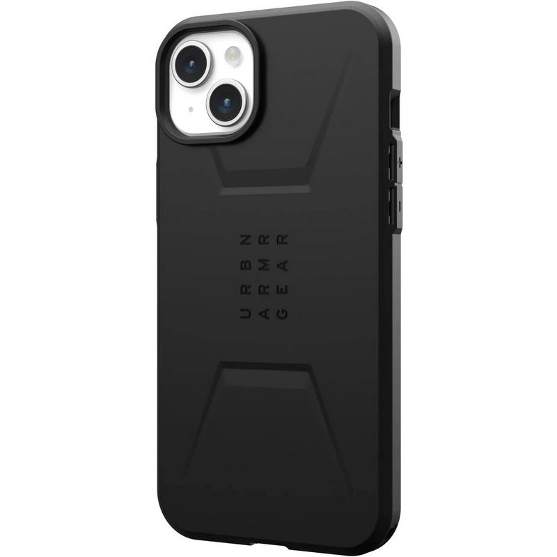 Чохол UAG для Apple iPhone 15 Plus Civilian Magsafe, Black (114306114040) - фото 1