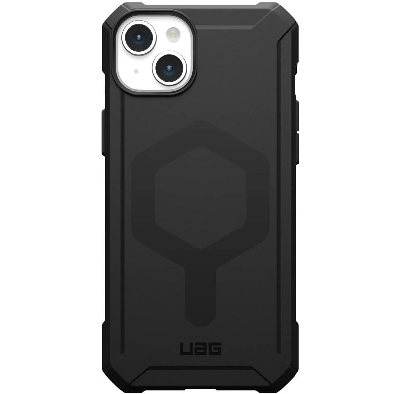 Чохол UAG для Apple iPhone 15 Plus Essential Armor Magsafe, Black (114307114040)