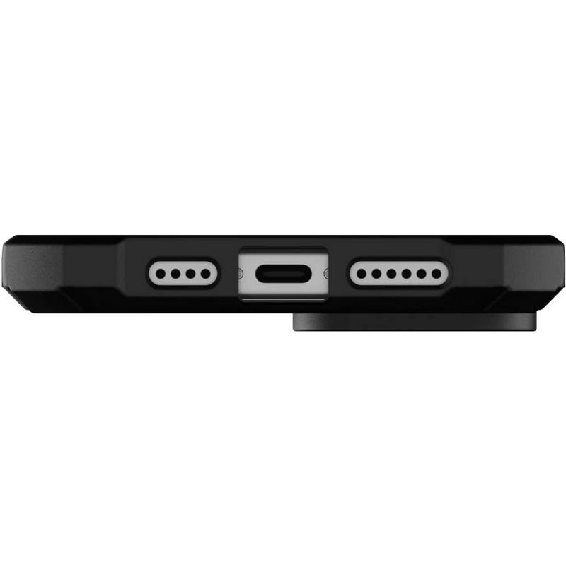 Чохол UAG для Apple iPhone 15 Plus Essential Armor Magsafe, Black (114307114040) - фото 4 Чохол UAG для Apple iPhone 15 Plus Essential Armor Magsafe, Black (114307114040) - фото 4
