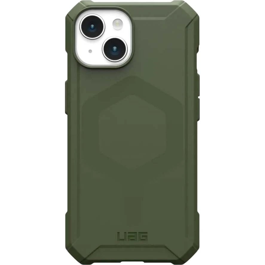 Чохол UAG для Apple iPhone 15 Plus Essential Armor Magsafe, Olive Drab (114307117272)