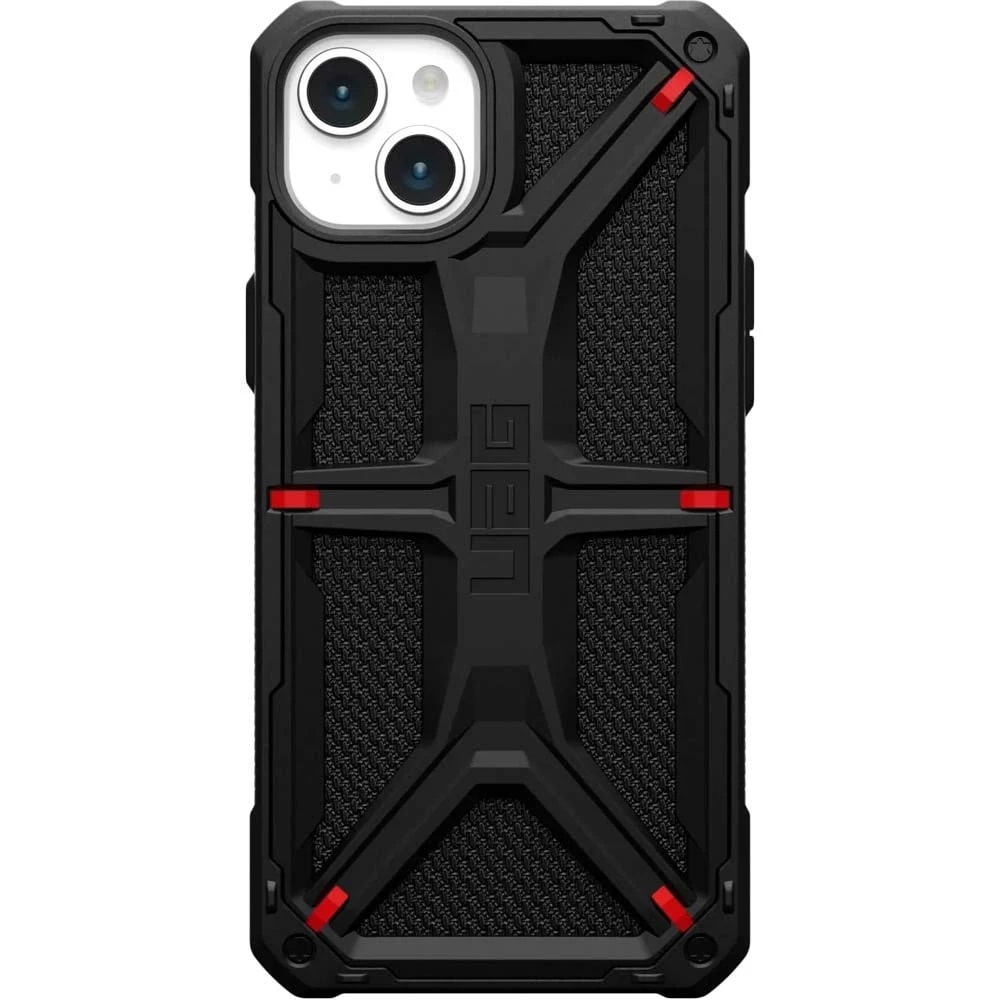 Чохол UAG для Apple iPhone 15 Plus Monarch, Kevlar Black (114309113940)