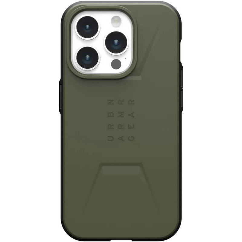 Чохол UAG для Apple iPhone 15 Pro Civilian Magsafe, Olive Drab (114275117272)