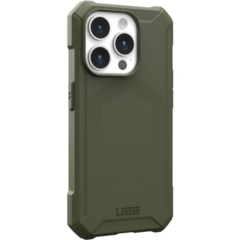 Чохол UAG для Apple iPhone 15 Pro Essential Armor Magsafe, Olive Drab (114276117272) - фото 1 Чохол UAG для Apple iPhone 15 Pro Essential Armor Magsafe, Olive Drab (114276117272) - фото 1