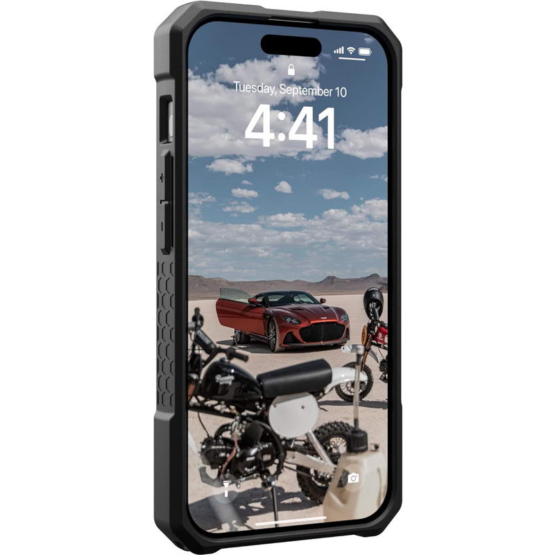 Чехол UAG для Apple iPhone 15 Pro Monarch Pro Magsafe, Carbon Fiber (114221114242) - фото 2 Чехол UAG для Apple iPhone 15 Pro Monarch Pro Magsafe, Carbon Fiber (114221114242) - фото 2