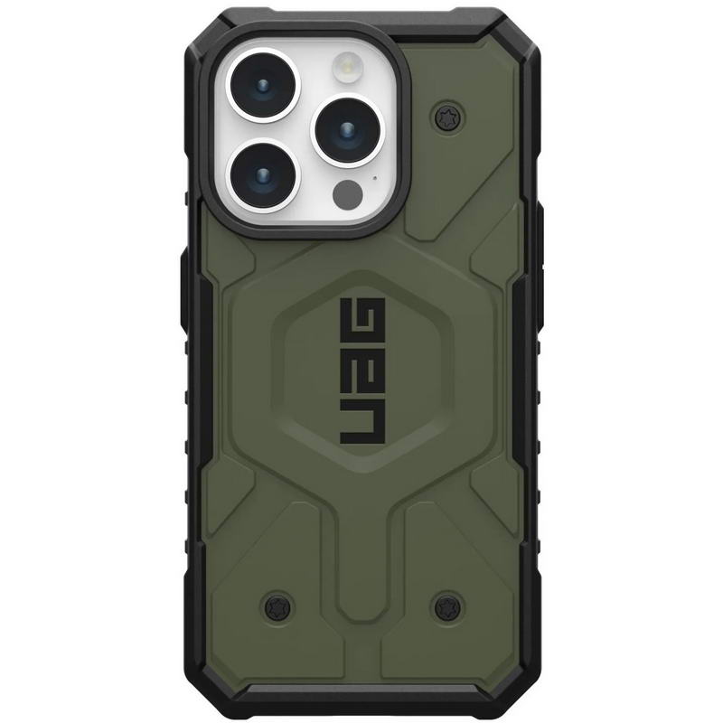 Чехол UAG для Apple iPhone 15 Pro Pathfinder Magsafe, Olive Drab (114281117272) - фото 5