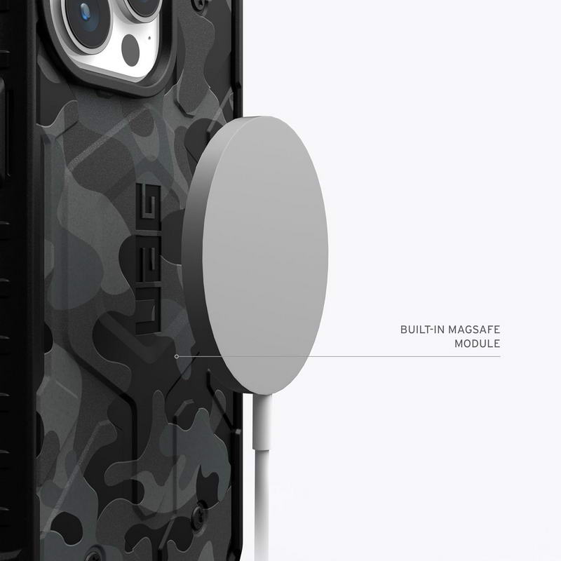 Чехол UAG для Apple iPhone 15 Pro Pathfinder SE MagSafe, Midnight Camo (114283114061) - фото 4