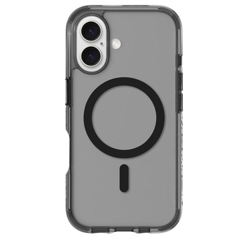 Чехол-накладка LAUT CRYSTAL MATTER X with MagSafe for iPhone 16 Black Crystal (L_IP24A_CMX_UB)