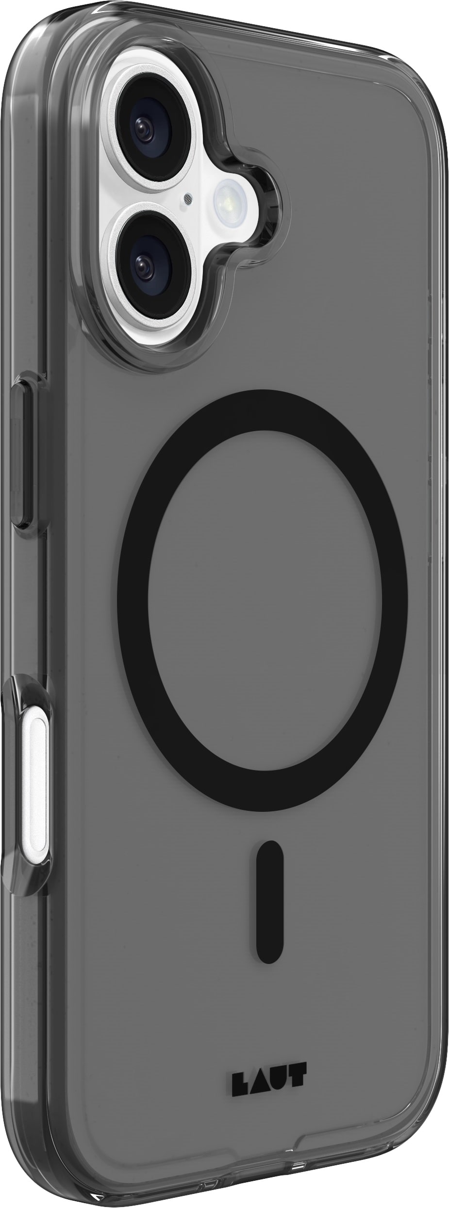 Чехол-накладка LAUT CRYSTAL-M with MagSafe for iPhone 16 Black Crystal (L_IP24A_CRM_UB) - фото 1