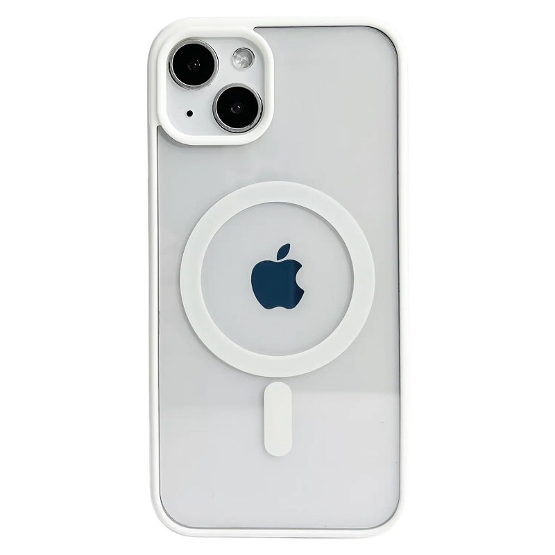 Чехол DM Frosted Acrylic Magsafe Iphone 13 White
