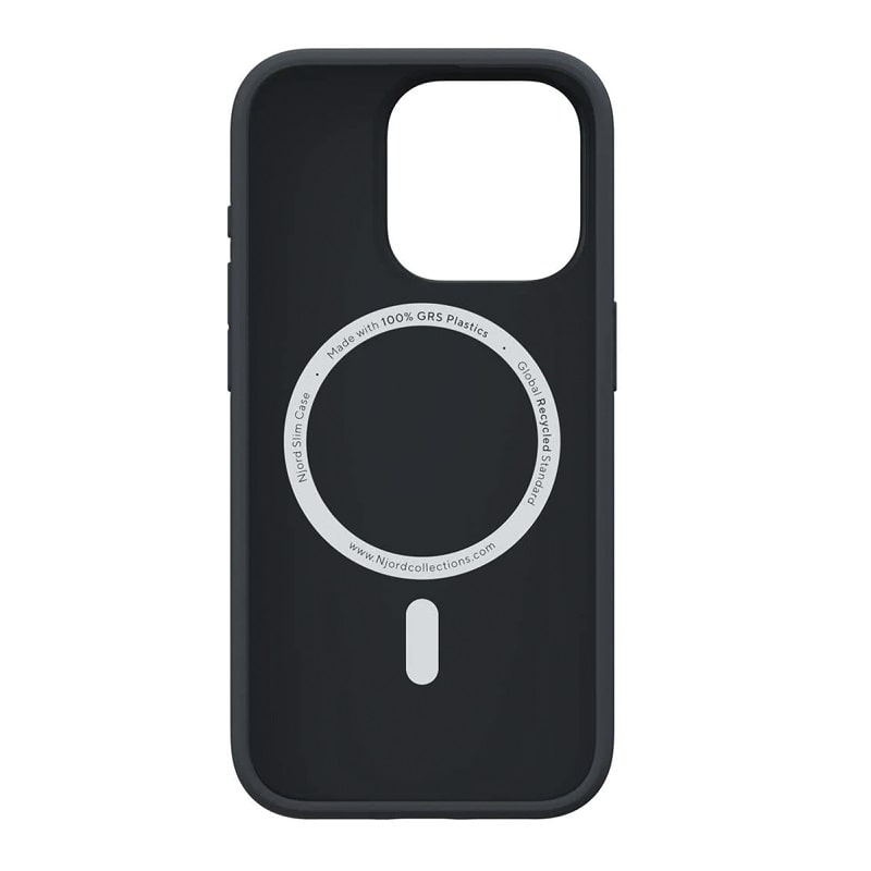 Чехол Njord Slim MagSafe Case Black for iPhone 15 Pro (NA53GR09) - фото 1 Чехол Njord Slim MagSafe Case Black for iPhone 15 Pro (NA53GR09) - фото 1