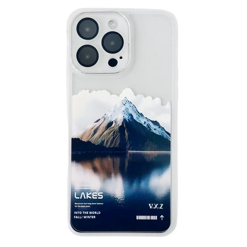 Чехол Print Nature (iPhone 12 Pro, Lakes)