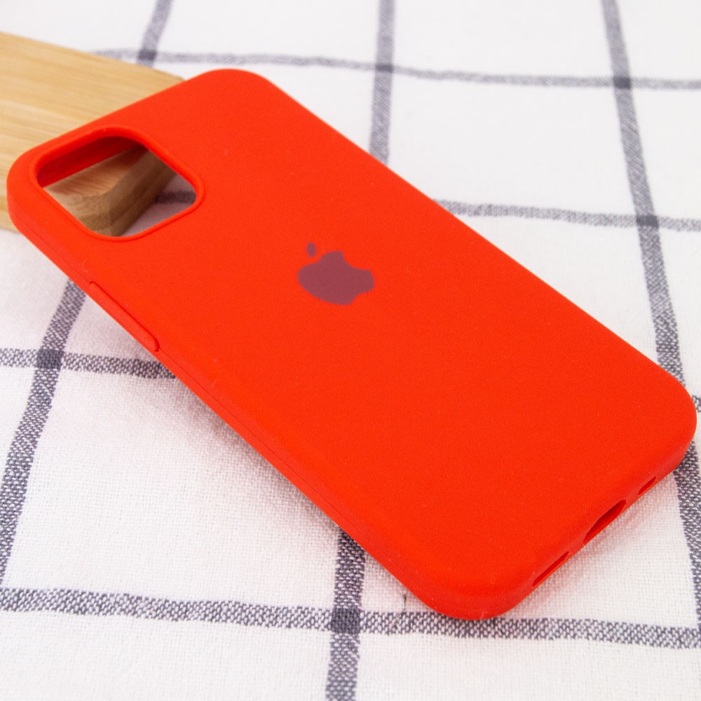 Чохол Silicone Case Open Camera iPhone 13 Pro Max, #14, Red - фото 1