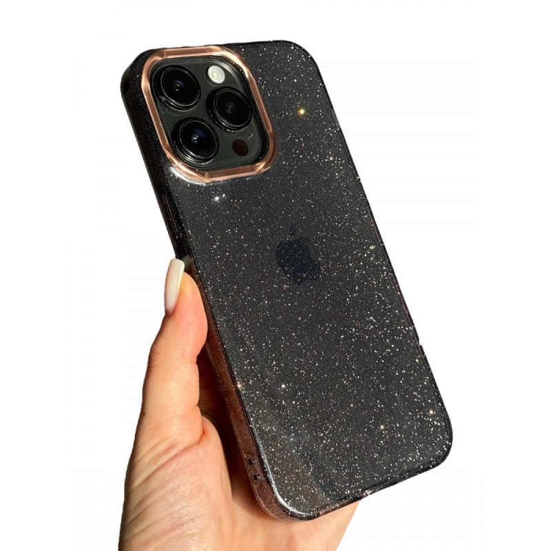 Чехол Sparkle Case (iPhone 16 - Black)