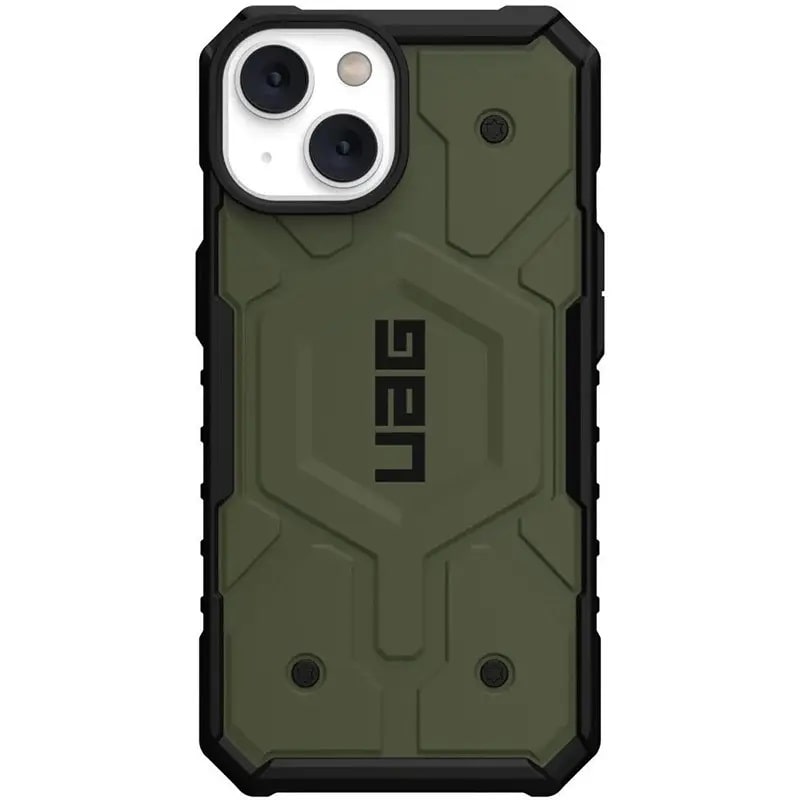 Чехол UAG with MagSafe (iPhone 15, Khaki-Green)
