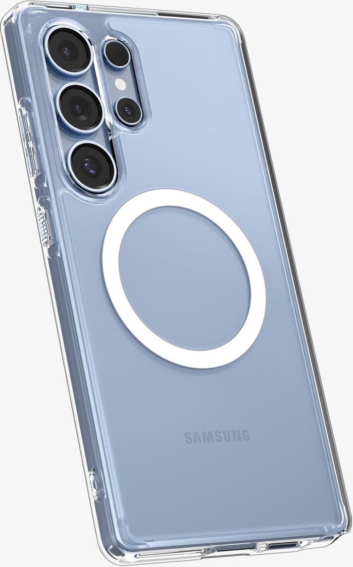 Чохол Spigen для Samsung Galaxy S25 Ultra Ultra Hybrid MagFit Clear White (ACS08956) - фото 1