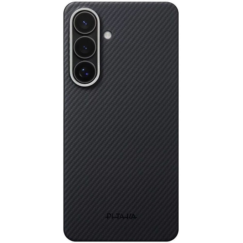 Чохол Pitaka Edge Ultra-Slim Case Classic Twill 600D Black/Grey for Samsung Galaxy S26 Plus (KS2601S)