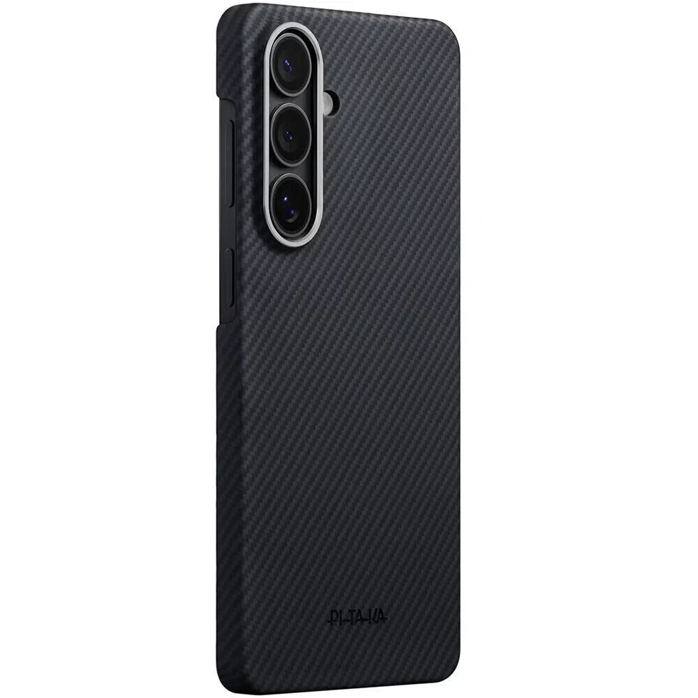 Чохол Pitaka Edge Ultra-Slim Case Classic Twill 600D Black/Grey for Samsung Galaxy S26 Plus (KS2601S) - фото 1 Чохол Pitaka Edge Ultra-Slim Case Classic Twill 600D Black/Grey for Samsung Galaxy S26 Plus (KS2601S) - фото 1