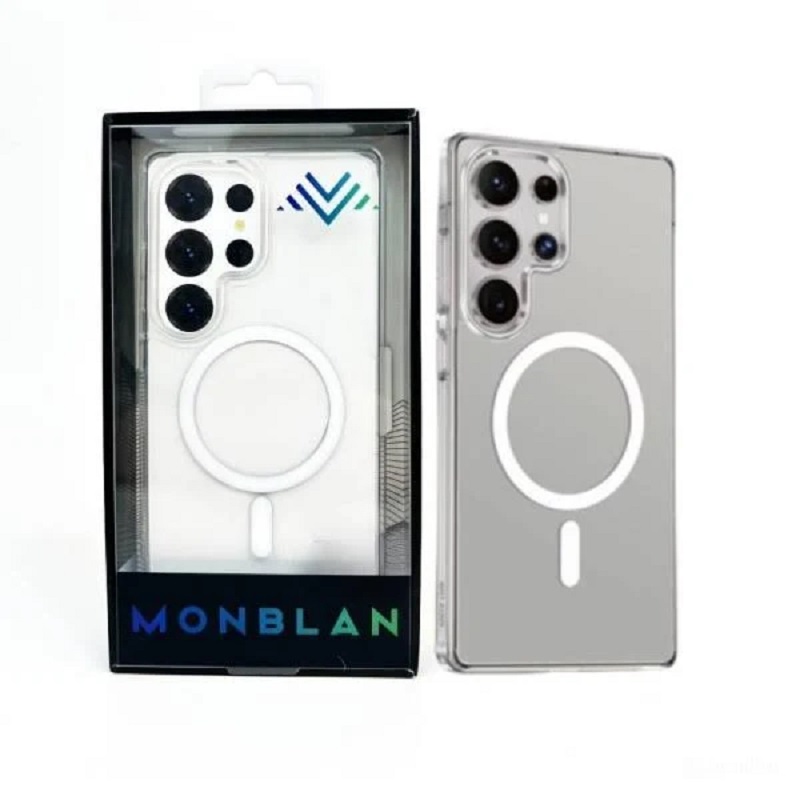 Чохол Monblan для телефону Samsung S26 Ultra [MMCS26U] Magnetic Crystal Series (Transparent)