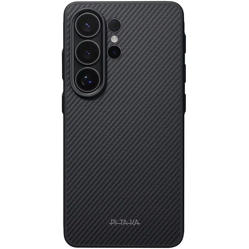 Чехол Pitaka Cairn ProGuard Case Classic Twill 600D Black/Grey for Samsung Galaxy S26 Ultra (PBS2601U)