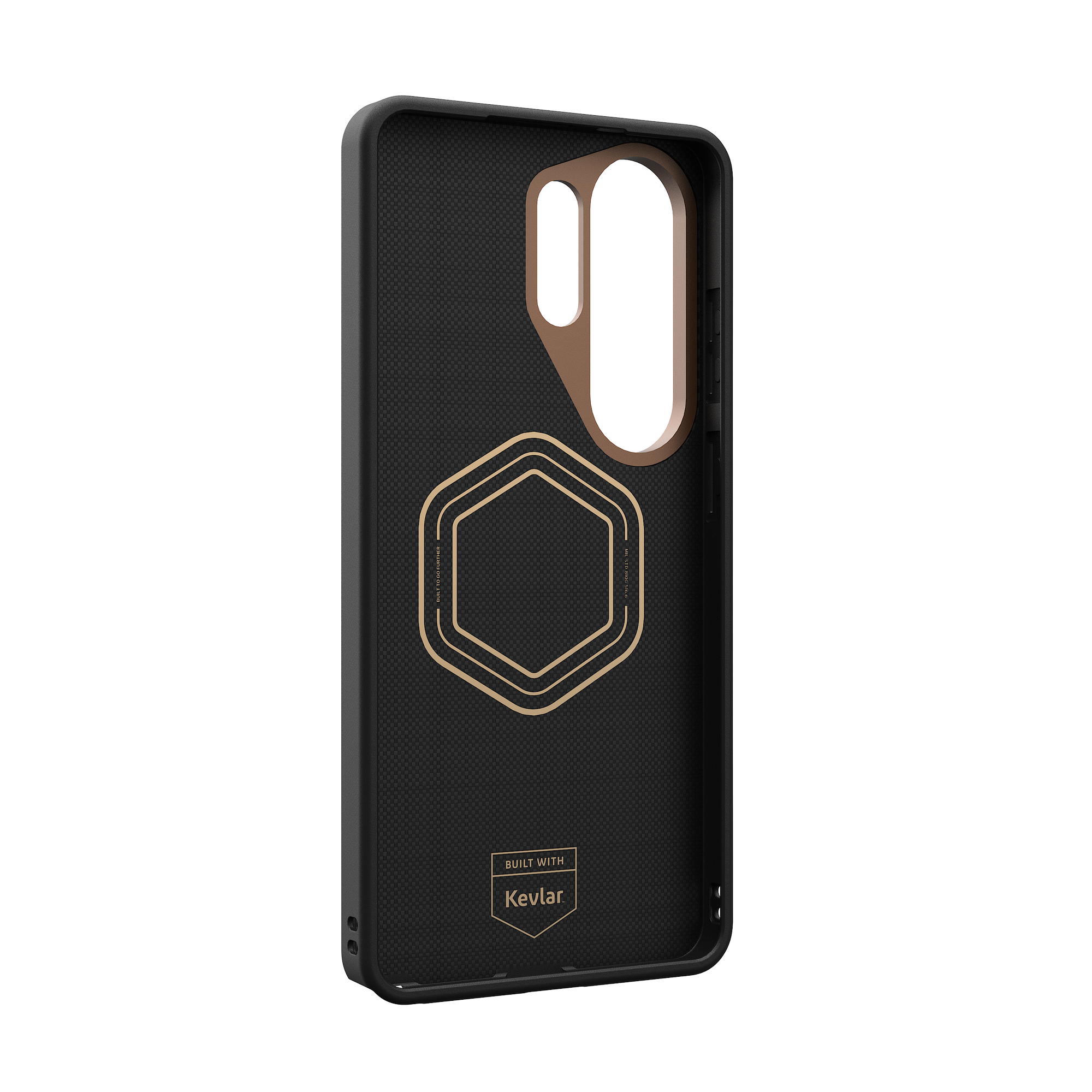 Чохол UAG для Samsung Galaxy S26 Ultra Fibr Armr Black/Bronze (214545114085) - фото 3