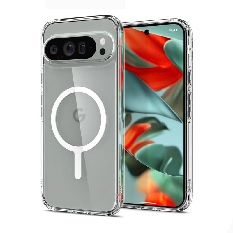 Чехол Monblan для Google Pixel 9 Pro [MMCGP9P] Magnetic Crystal Series (Transparent)