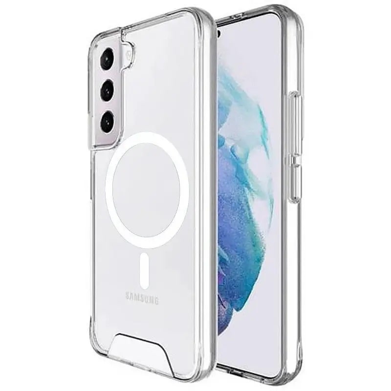 Чохол TPU Space Case with MagSafe для Samsung Galaxy S25+ / S24+ (Прозорий)