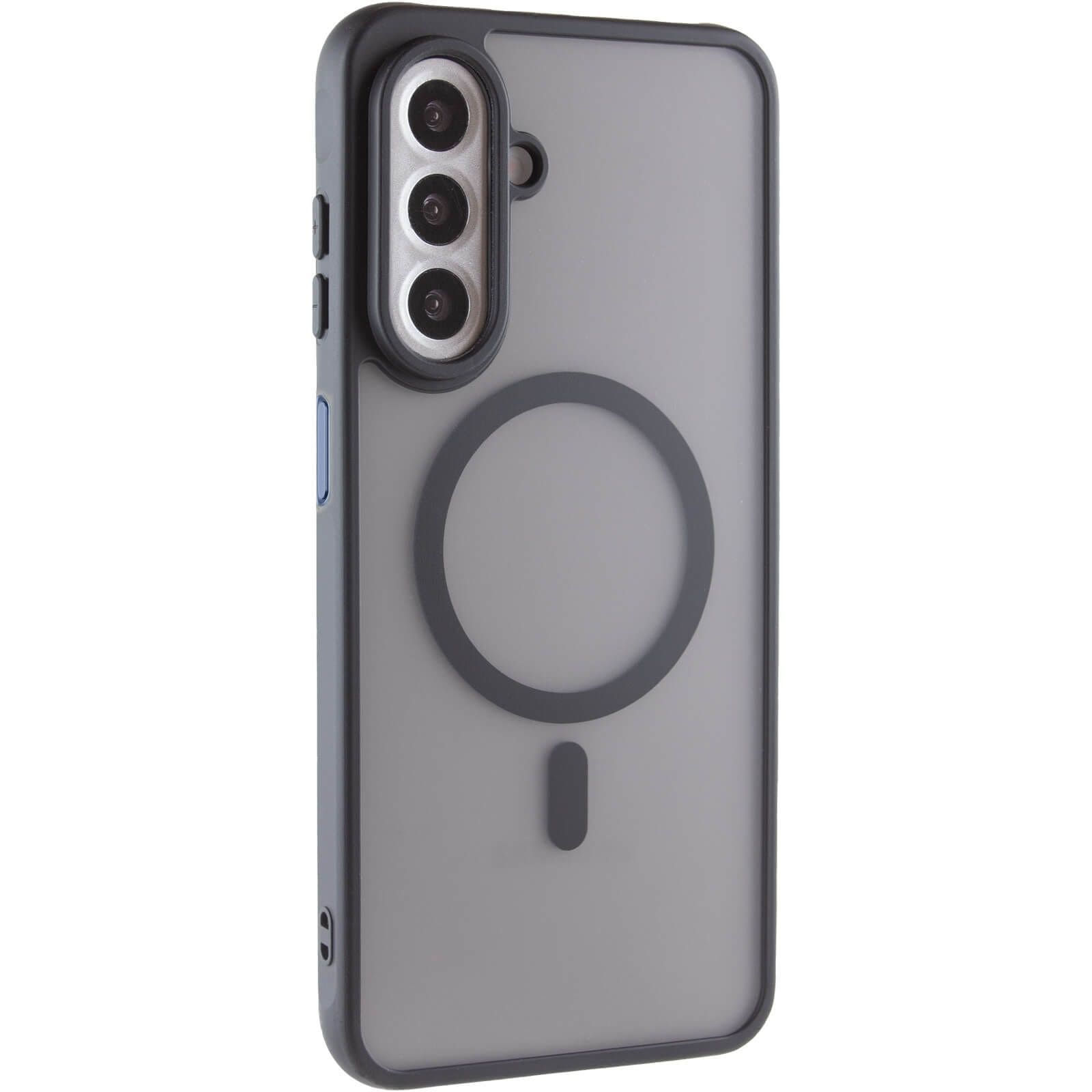 Чохол TPU Bloom with MagSafe для Samsung Galaxy A36 5G / A56 5G (Black) - фото 1
