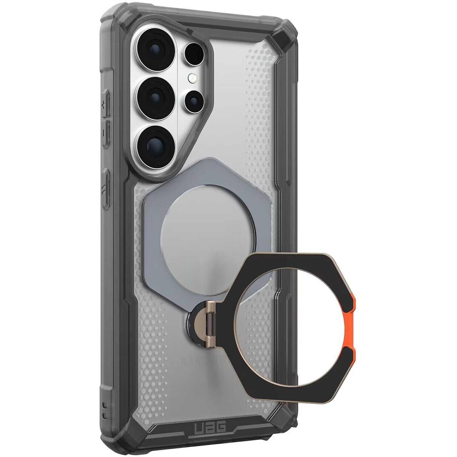 Чохол UAG для Samsung Galaxy S26 Ultra Plasma XTE 360 with Magnet Ash/Pop Orange (214525113131) - фото 2