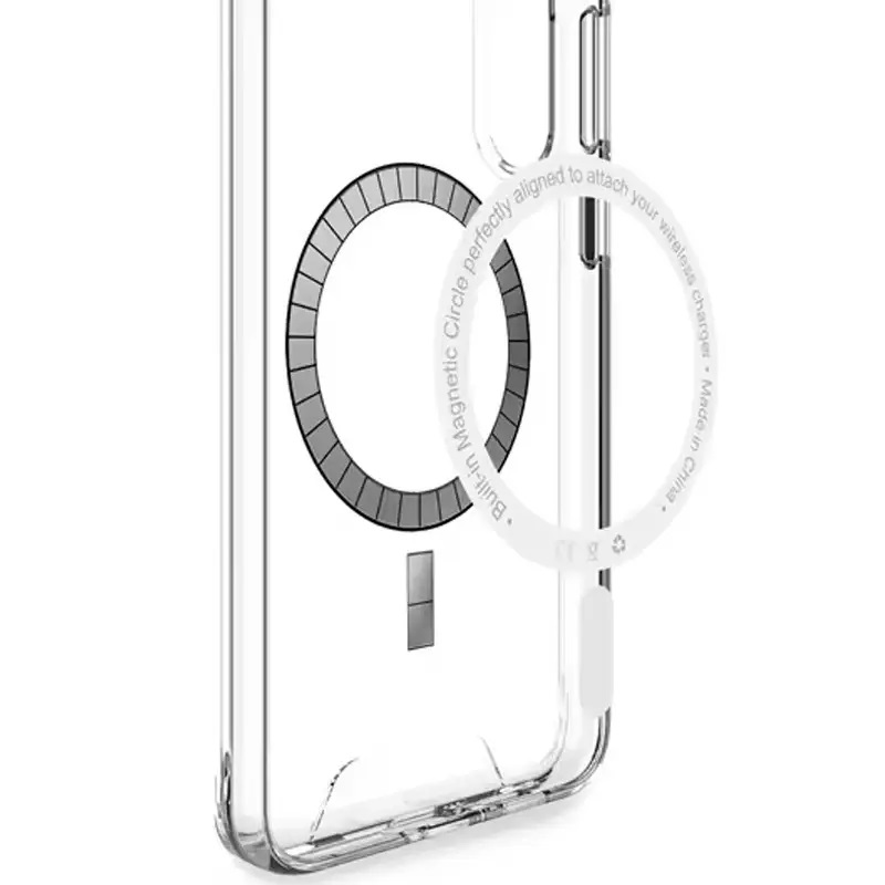 Чехол TPU Space Case with Magnetic Fit для Samsung Galaxy A27 5G/ A37 5G / A36 5G / A56 5G (Прозрачный) - фото 1