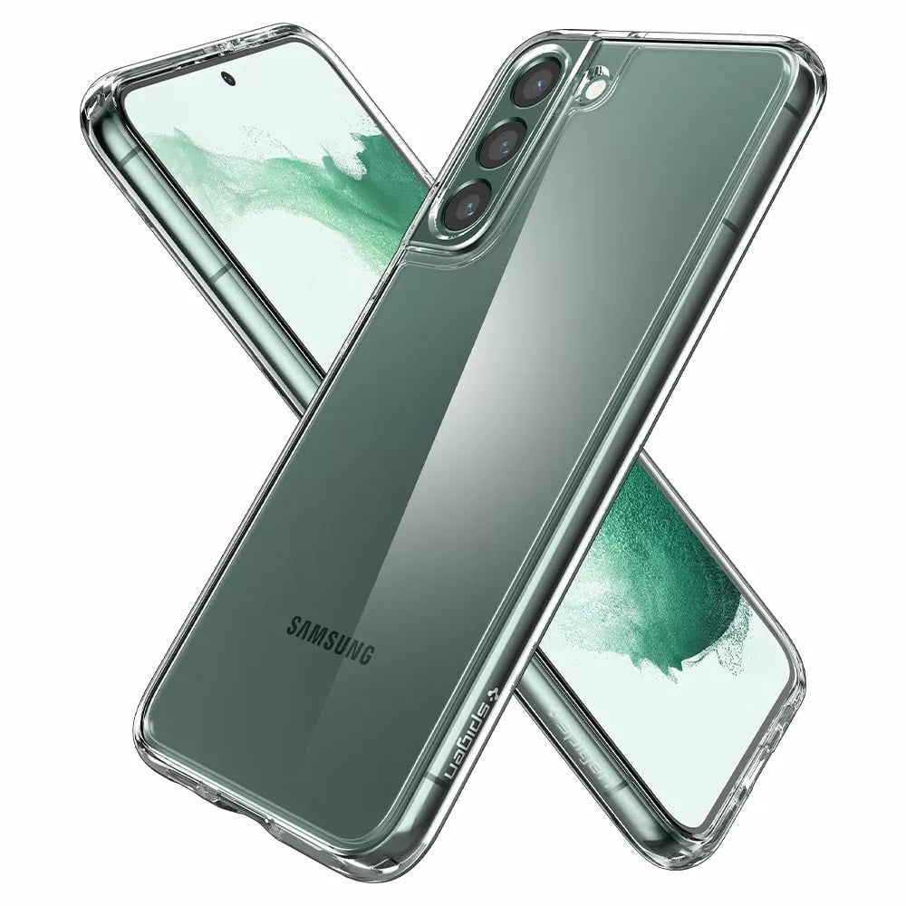 Чохол Spigen Samsung S22 - Ultra Hybrid (Clear) (ACS03988) - фото 1