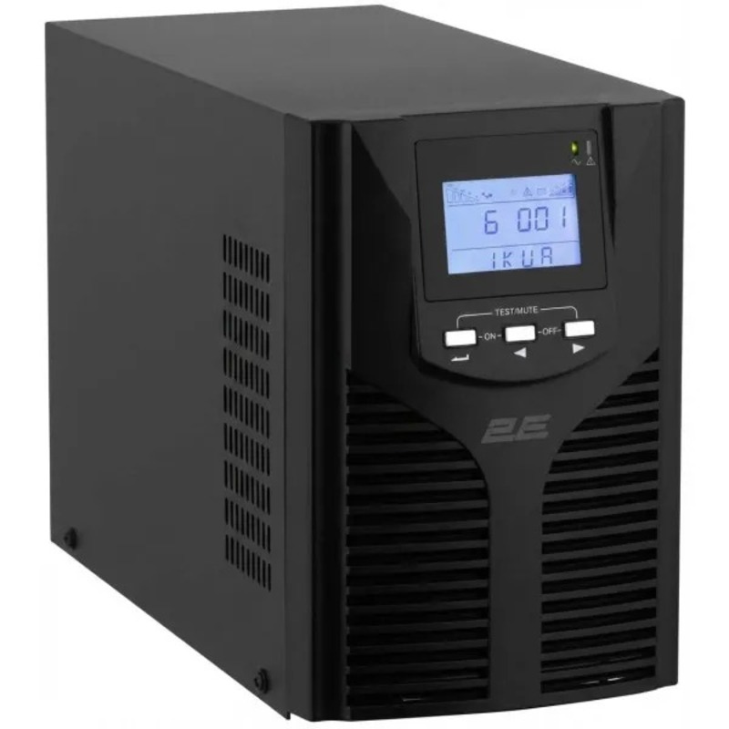 Джерело безперебійного живлення 2E OD1000, 1000VA/900W, LCD, USB, USB, 2xSchuko (2E-OD1000) - фото 1