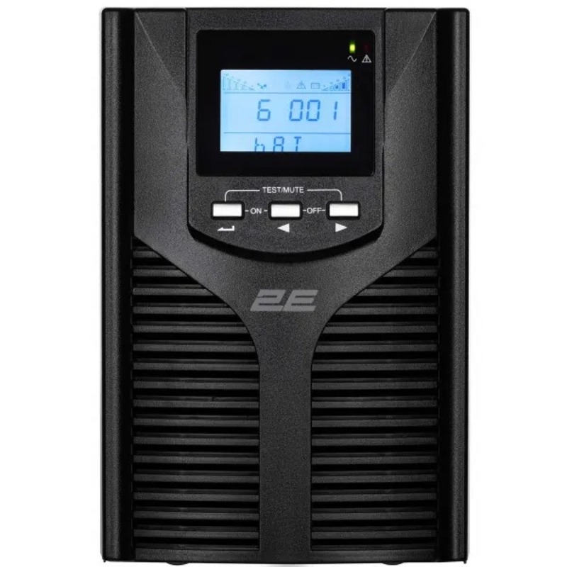 Джерело безперебійного живлення 2E OD1000, 1000VA/900W, LCD, USB, USB, 2xSchuko (2E-OD1000) - фото 2