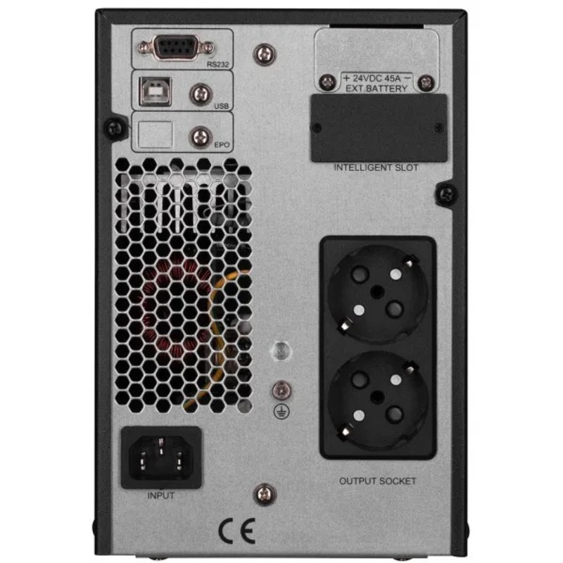 Джерело безперебійного живлення 2E OD1000, 1000VA/900W, LCD, USB, USB, 2xSchuko (2E-OD1000) - фото 3