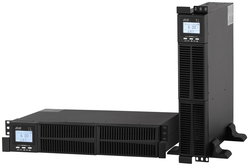 Источник бесперебойного питания 2E OD1000RT, 1000VA/900W, RT2U, LCD, USB