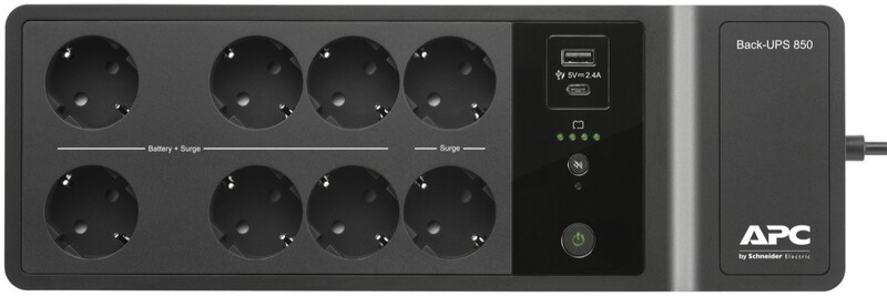 Источник бесперебойного питания Back-UPS 850VA (BE850G2-GR) - фото 2 Источник бесперебойного питания Back-UPS 850VA (BE850G2-GR) - фото 2