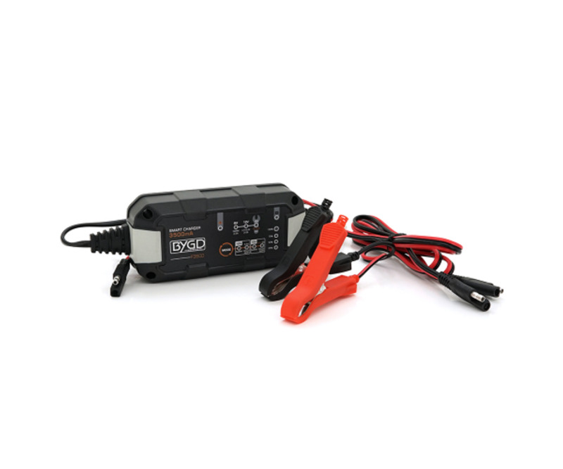 Автомобільний ЗП BYGD 6V/12V,220-240A,3.5А, LED-індикація,клеми(AGM/GEL/Lead)