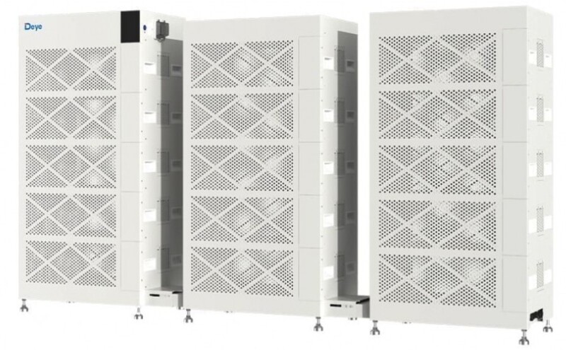 Аккумуляторный блок Deye GB-W-Pack12-2-A3 (12,03 кВт·год/51,2 В HV) - фото 1 Аккумуляторный блок Deye GB-W-Pack12-2-A3 (12,03 кВт·год/51,2 В HV) - фото 1
