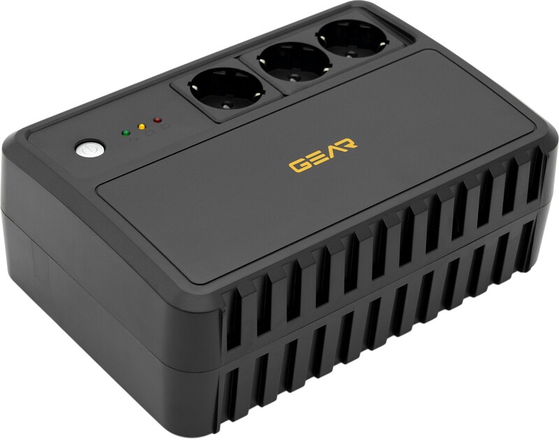 Джерело безперебійного живлення GEAR GU-1000P3 - фото 2