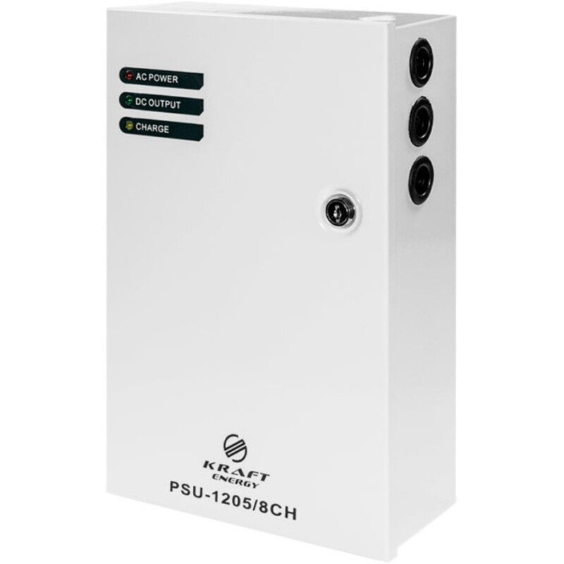 Джерело безперебійного живлення Kraft PSU-1205/8CH
