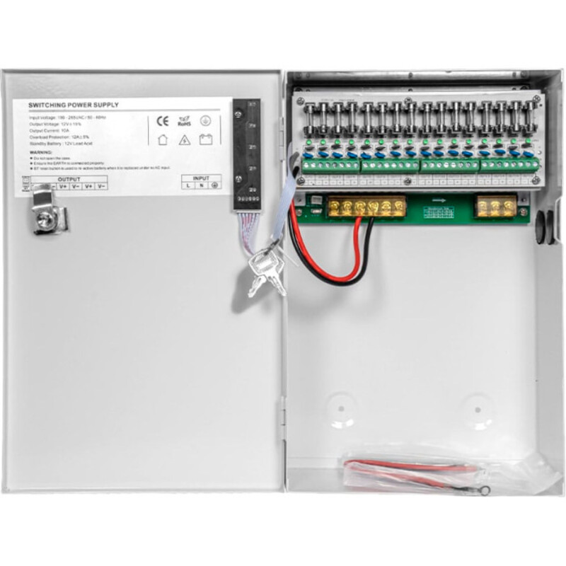 Источник бесперебойного питания Kraft PSU-1210/16CH - фото 2 Источник бесперебойного питания Kraft PSU-1210/16CH - фото 2